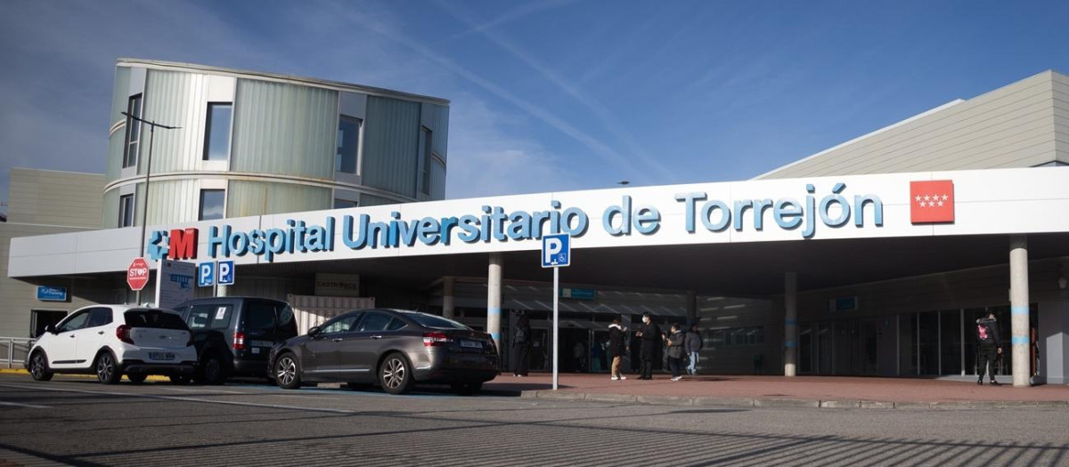 Fachada del Hospital Universitario de Torrejón