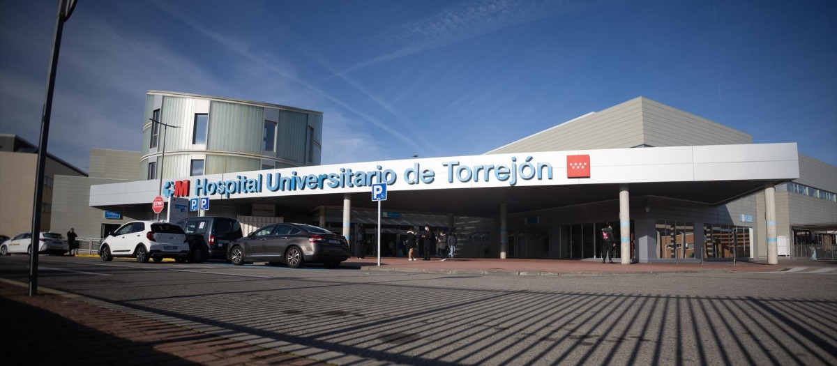 Fachada del Hospital Universitario de Torrejón