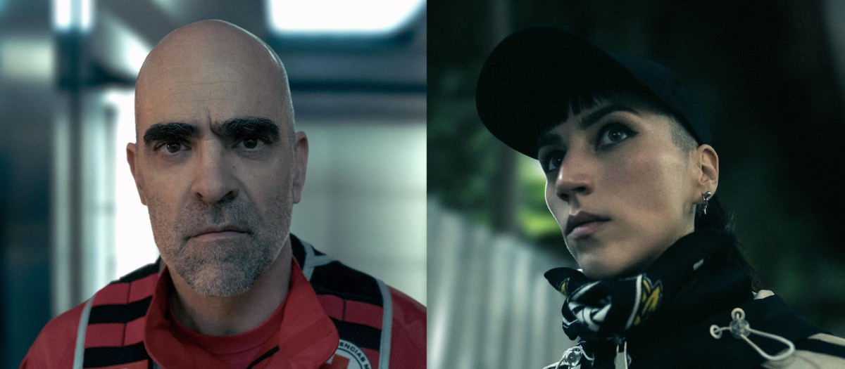 Luis Tosar y Claudia Salas en la serie de Netflix Salvador