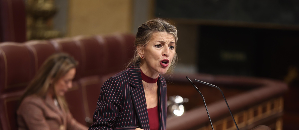 La vicepresidenta segunda y ministra de Trabajo y Economía Social, Yolanda Díaz