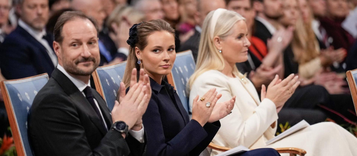 Haakon, Crown Princess Mette-Marit and Princess Ingrid Alexandra
