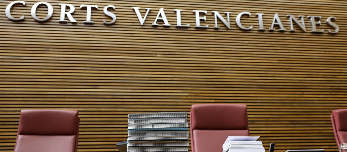 Imagen de archivo de las Cortes Valencianas