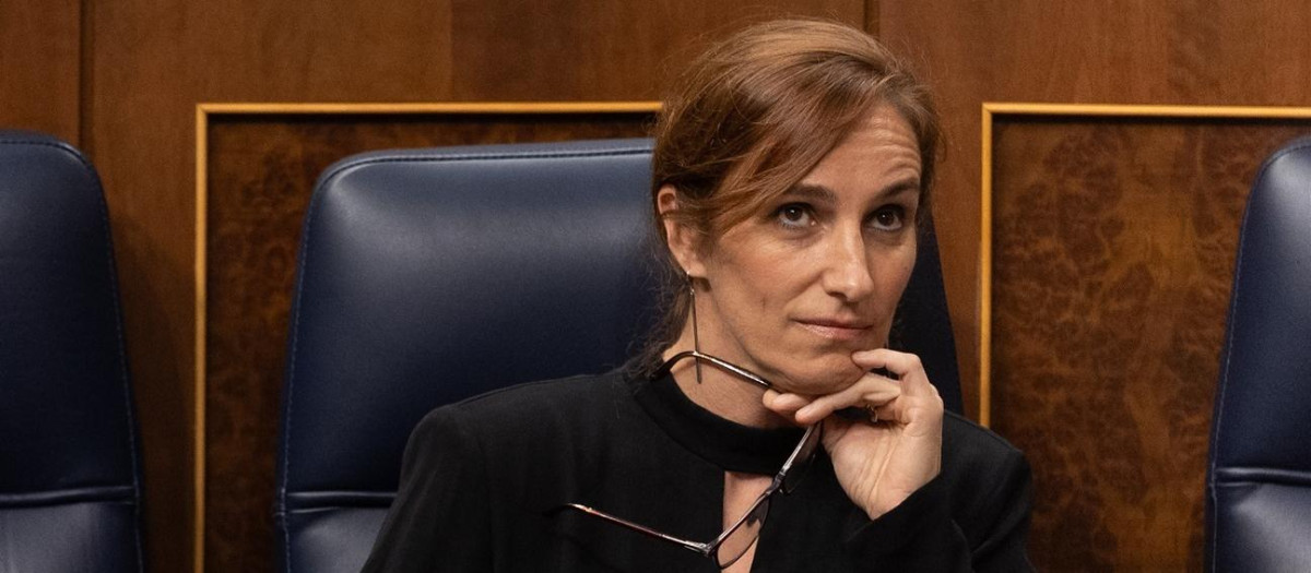 La ministra de Sanidad, Mónica García