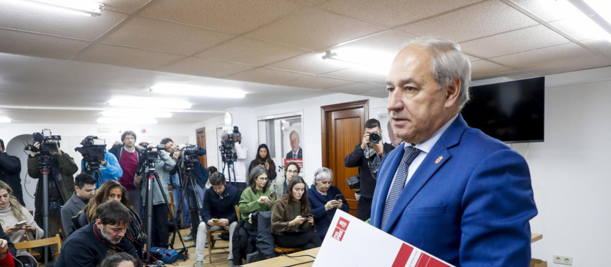 El presidente de la Diputación de Lugo, secretario general del PSdeG en esa provincia y alcalde de Monforte de Lemos, José Tomé