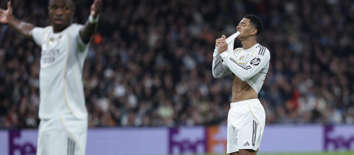 Bellingham se lamenta de una ocasión fallada