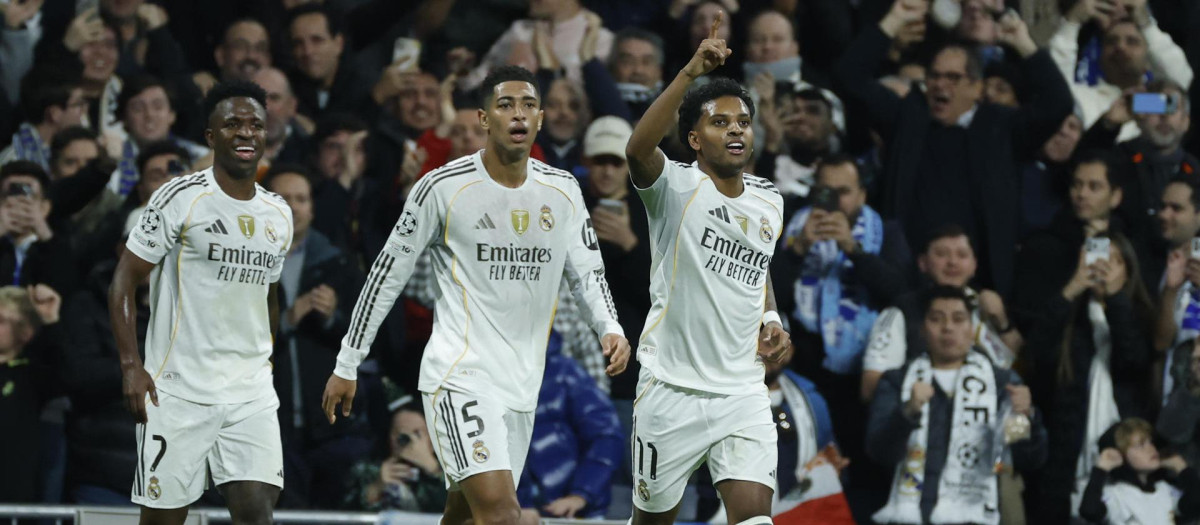 El Real Madrid se mantiene entre los ocho mejores de la fase de liga de la Champions