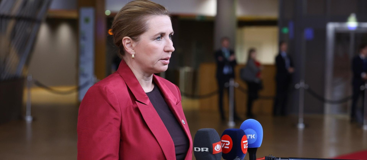 La primera ministra danesa, Mette Frederiksen