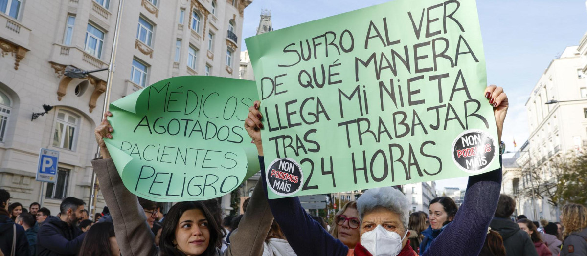 Manifestación por el Estatuto Marco