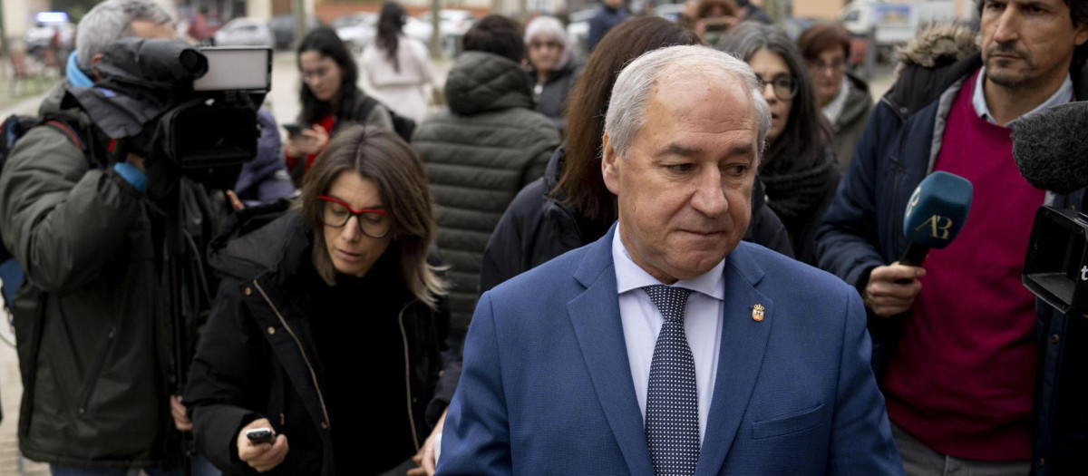 El alcalde de Monforte, José Tomé, tras conocerse este miércoles las denuncias por acoso sexual