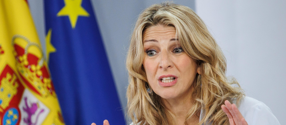 La vicepresidenta segunda y ministra de Trabajo y Economía Social, Yolanda Díaz