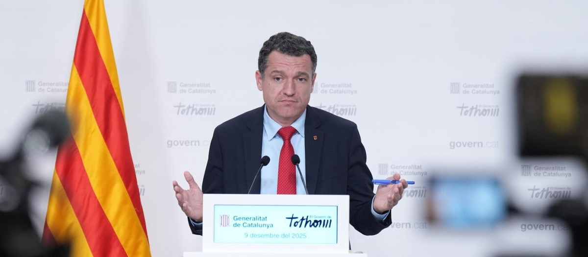 El consejero de Agricultura de la Generalitat, Òscar Ordeig, en una imagen de archivo