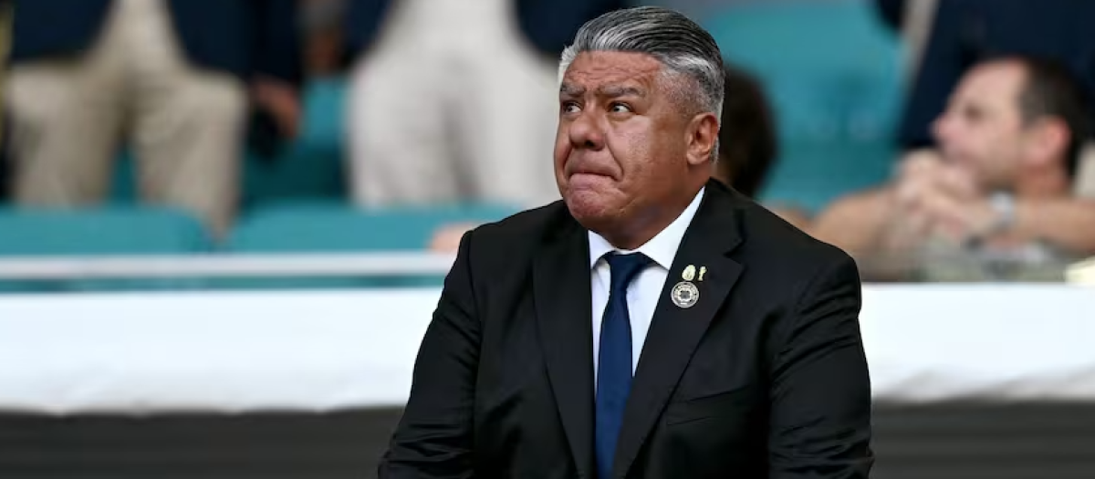 Claudio Tapia, presidente de la AFA, en una imagen de archivo