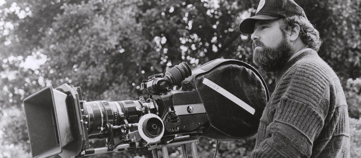 Rob Reiner, en el rodaje de La princesa prometida