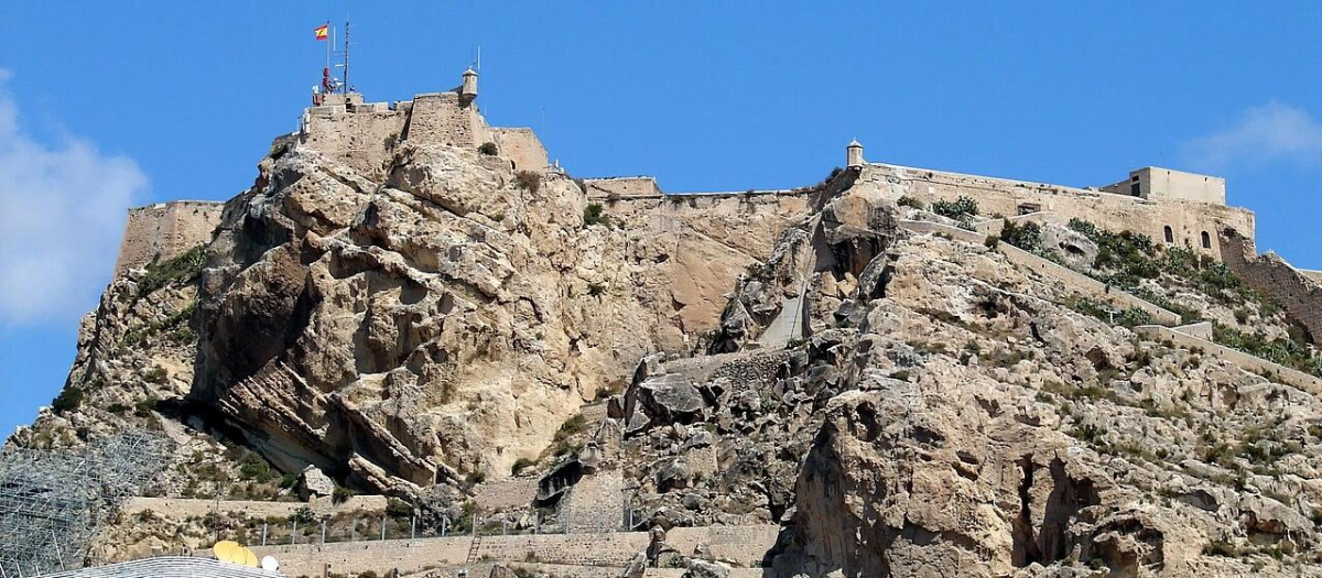 Imagen de archivo del Castillo de Santa Bárbara, en Alicante