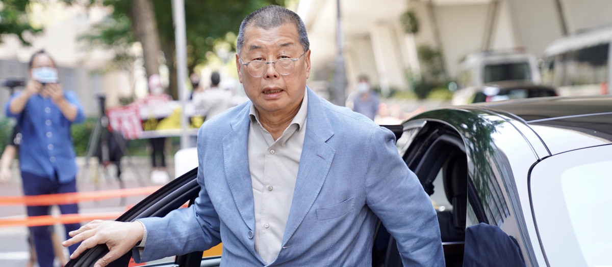 Jimmy Lai, editor del 'Apple Day' de Hong Kong