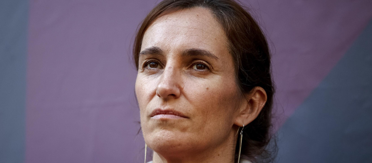 La ministra de Sanidad, Mónica García