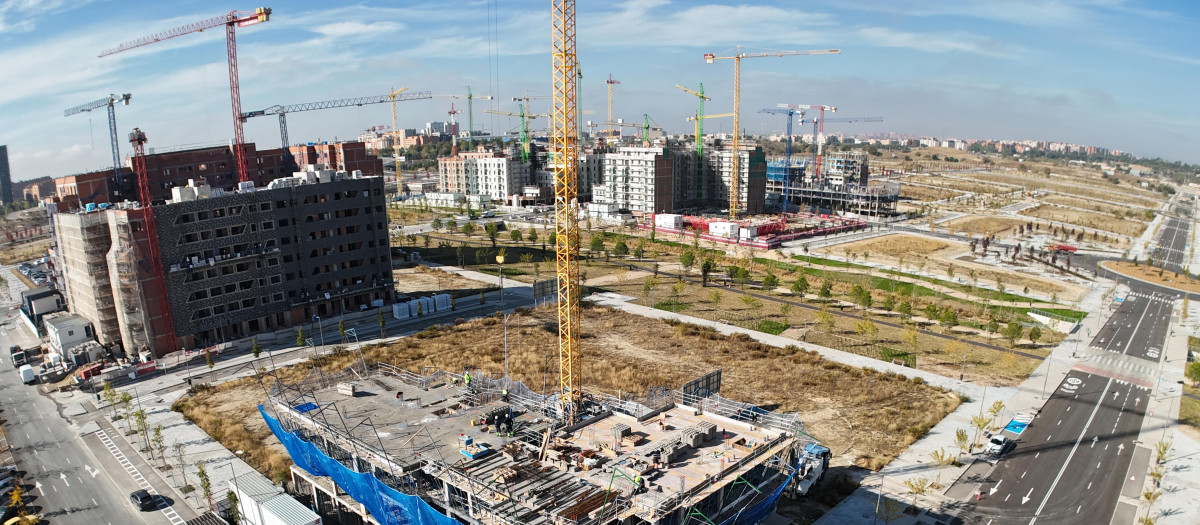 Construcción de los Berrocales