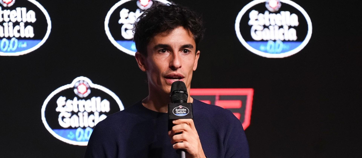 (Foto de ARCHIVO)
Mar Marquez of Ducati Lenovo Team
attends during an Estrella Galicia 0,0 event for his World Championship title at Sala Galileo Galilei on November 11, 2025, in Madrid, Spain.

Oscar J. Barroso / AFP7 / Europa Press
11/11/2025 ONLY FOR USE IN SPAIN