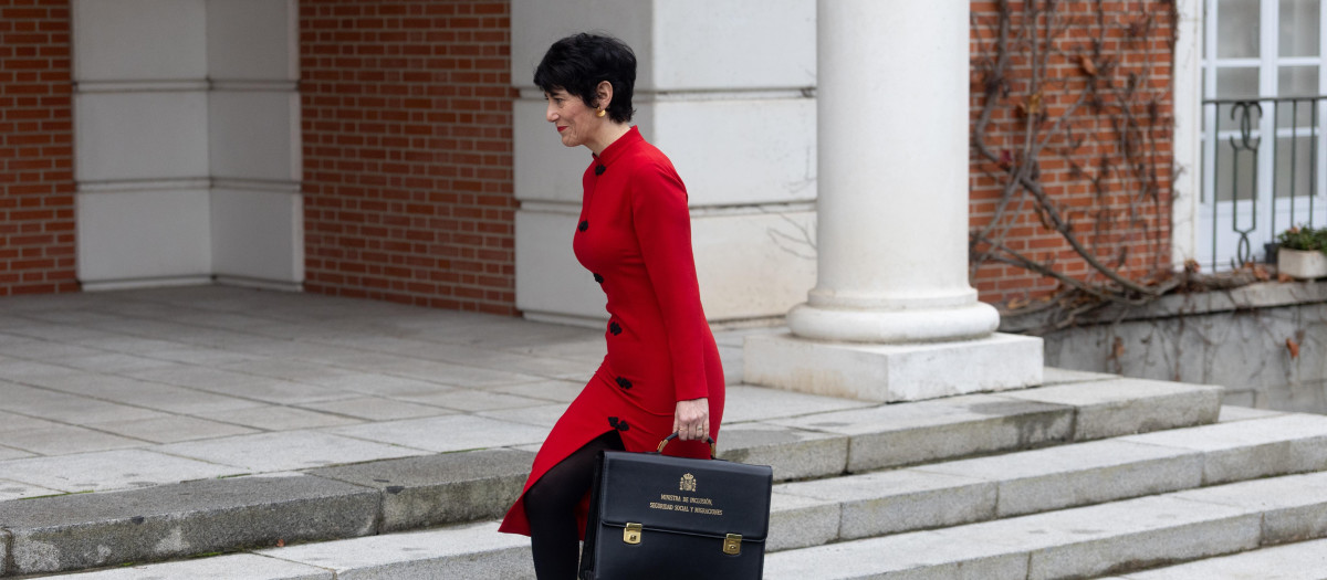 La ministra de Seguridad Social, Inclusión y Migraciones y nueva portavoz del Gobierno, Elma Saiz