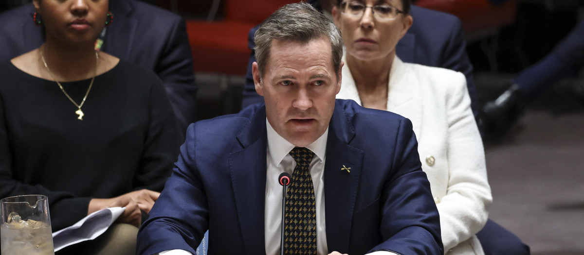 El embajador de Estados Unidos ante las Naciones Unidas, Mike Waltz, habla durante una reunión del Consejo de Seguridad de las Naciones Unidas