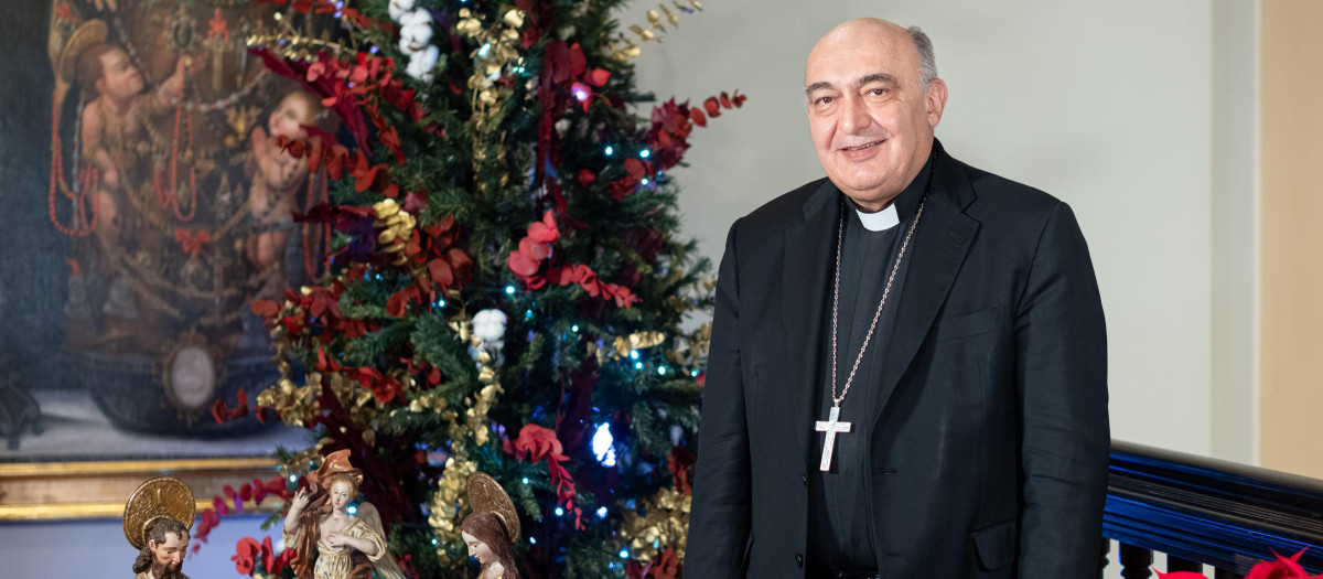 Imagen del Arzobispo de Valencia Enrique Benavent.