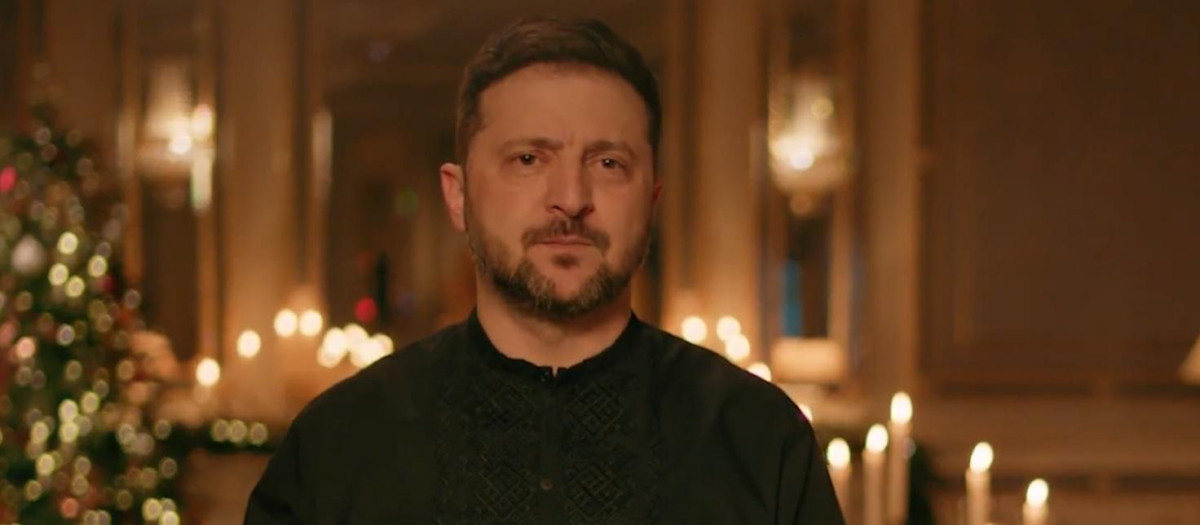 El mensaje navideño de Volodimir Zelenski