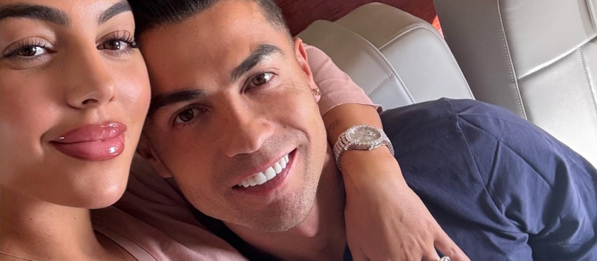Ronaldo y Georgina Rodríguez