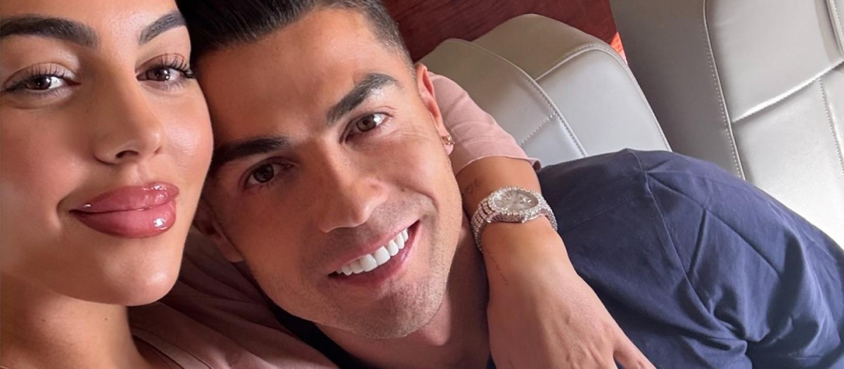 Ronaldo y Georgina Rodríguez