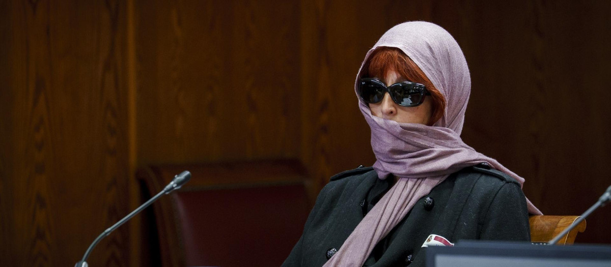 La exmujer de Koldo García, Patricia Úriz Iriarte, en el Senado el pasado abril