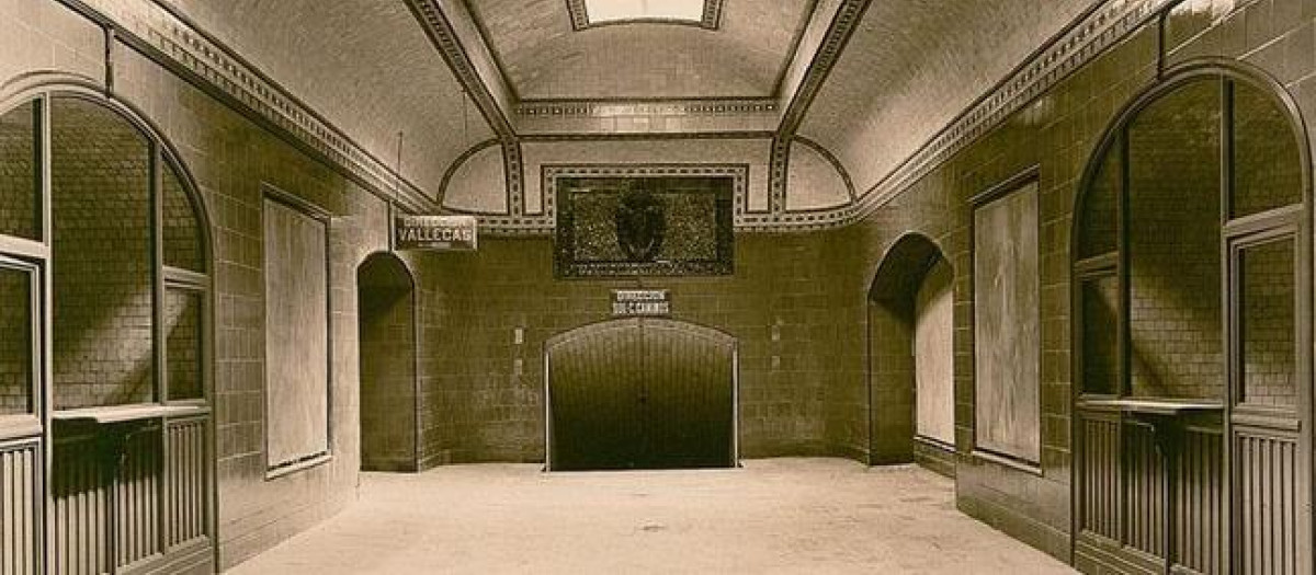 Antigua estación de Tirso de Molina