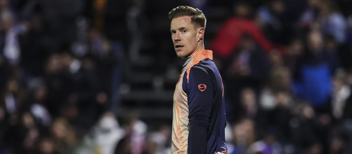 Marc-Andre ter Stegen, en el Guadalajara - Barcelona de Copa del Rey