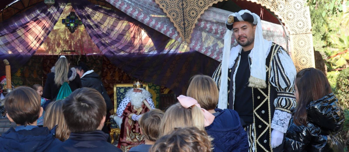 Imagen del campamento de los Reyes Magos de Torrent, Valencia