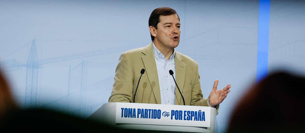 El presidente de la Junta de Castilla y León, Alfonso Fernández Mañueco, en una imagen de archivo