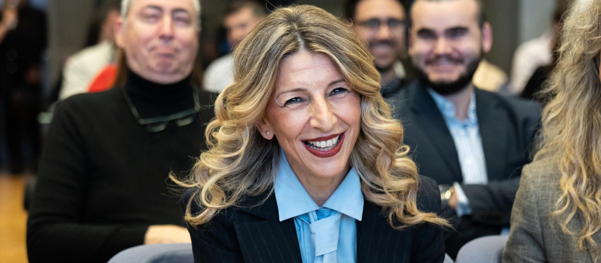 La vicepresidenta segunda y ministra de Trabajo y Economía Social, Yolanda Díaz.