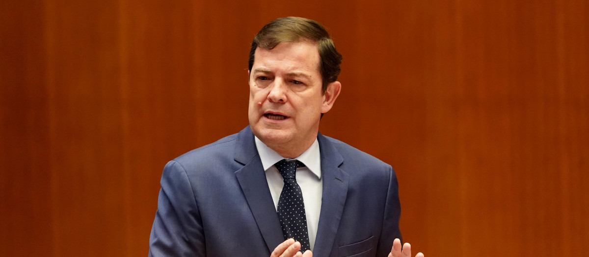 El presidente de la Junta, Alfonso Fernández Mañueco, en una imagend de archivo