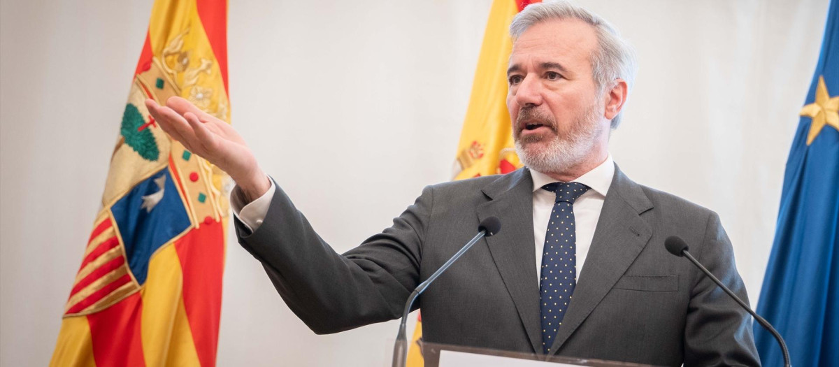 El presidente del Gobierno de Aragón, Jorge Azcón

Fabián Simón / Europa Press
08/1/2026
