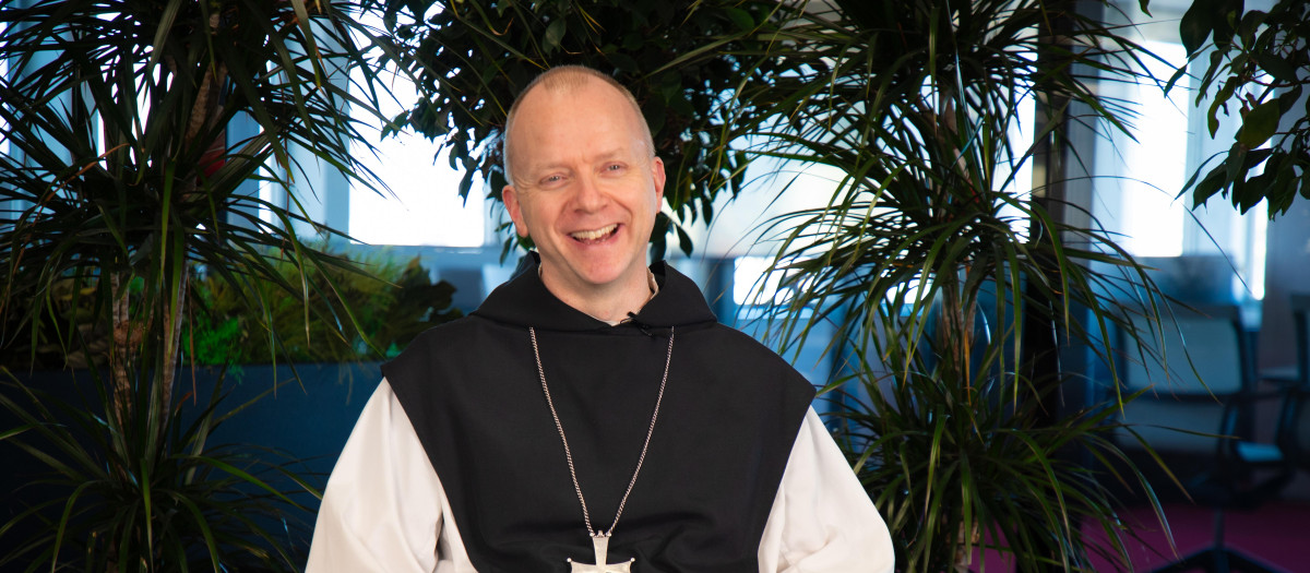 El abad cisterciense y escritor, Monseñor Erik Varden