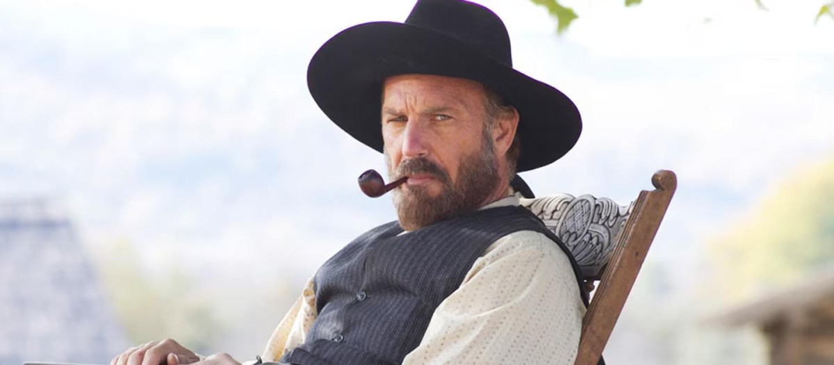 Kevin Costner, en un fotograma de la serie que protagonizó antes que Yellowstone