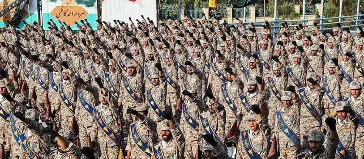 Miembros de la Guardia Revolucionaria de Irán