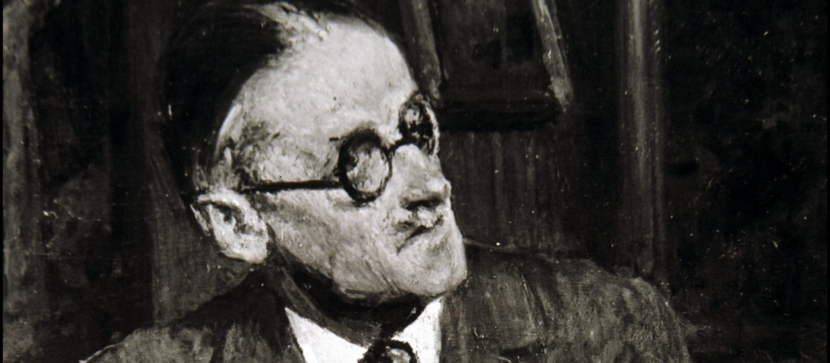 James Joyce por Emile Blanche (1935)