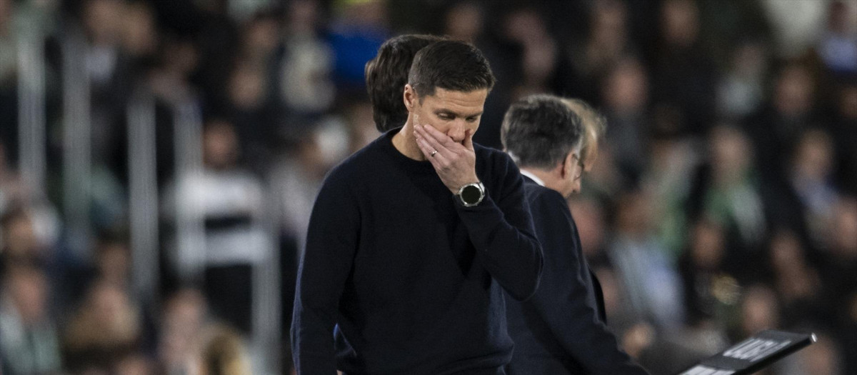 Xabi Alonso tras empatar ante el Elche en el Martínez Valero