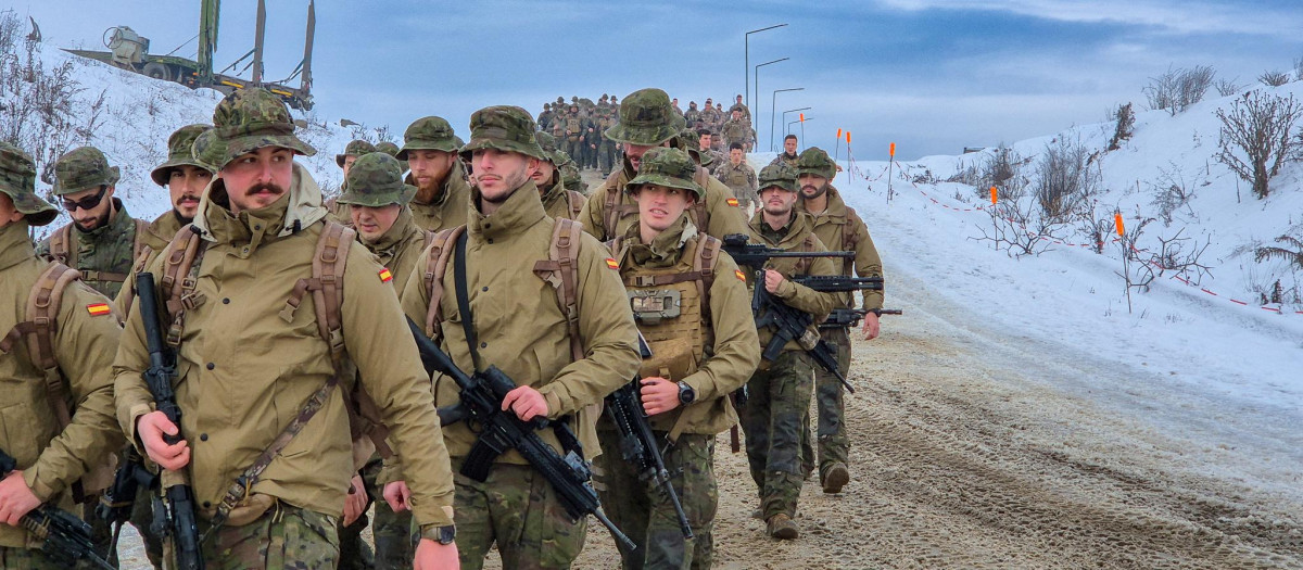 Infantería de Marina española participa en el ejercicio Eagle Arrow