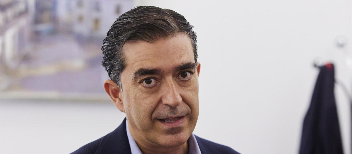 El alcalde de Baeza, Pedro Javier Cabrera, en una imagen de archivo