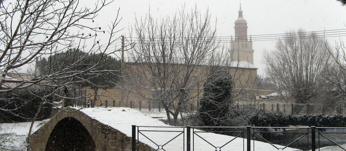 Nevada en Calamocha, Teruel