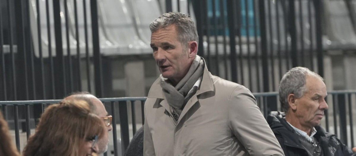 Iñaki Urdangarin el pasado diciembre en un partido de su hijo Pablo