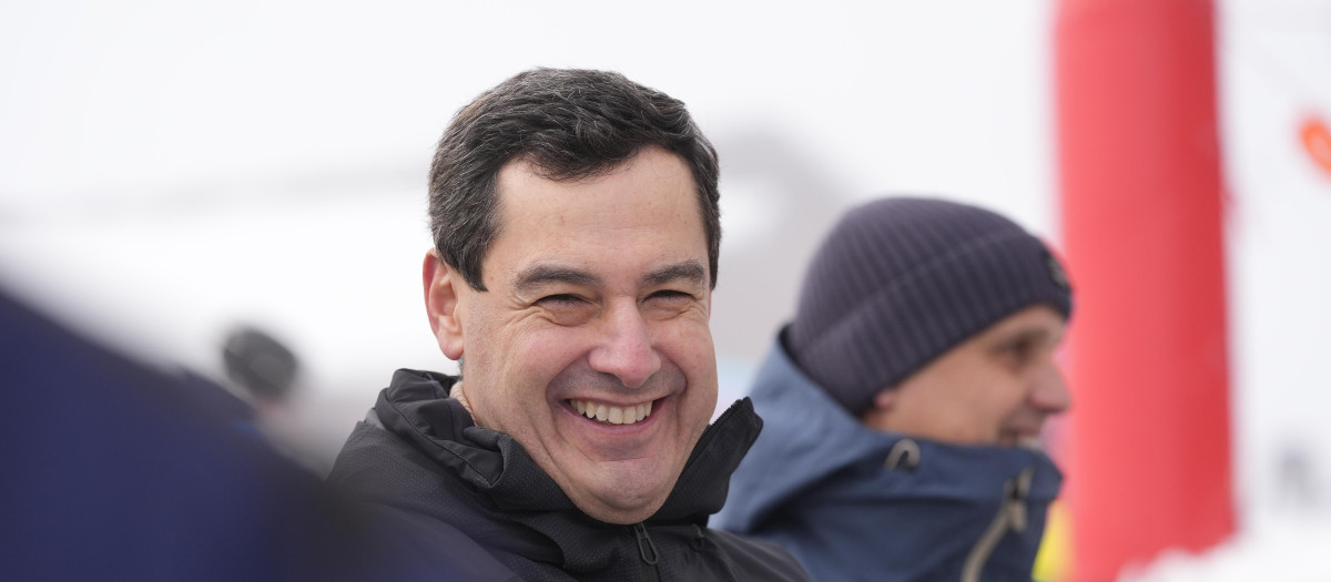 El presidente de la Junta de Andalucía, Juanma Moreno, en una imagen de archivo