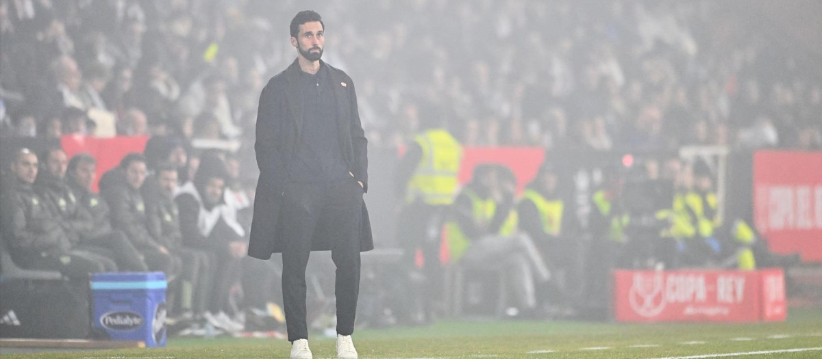Álvaro Arbeloa, en el Albacete - Real Madrid