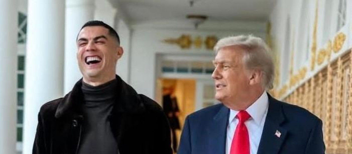 trump y ronaldo