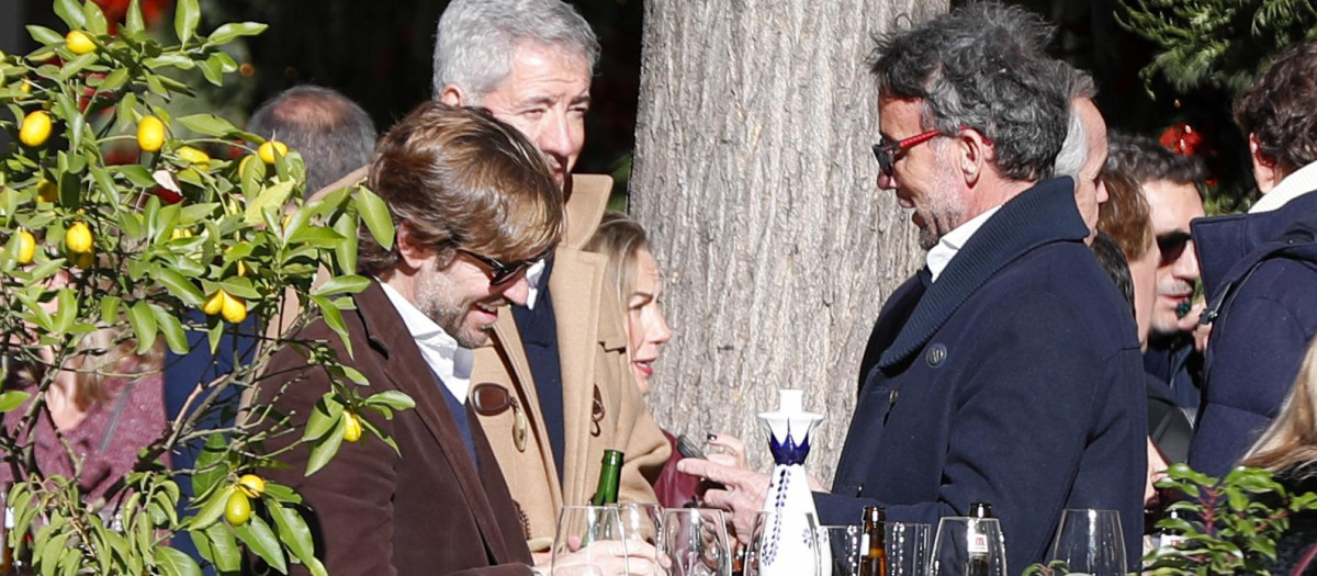 Alvaro Muñoz Escassi, Rosauro Varo and Miguel Angel Gil Marin  in Madrid 24 December 2025