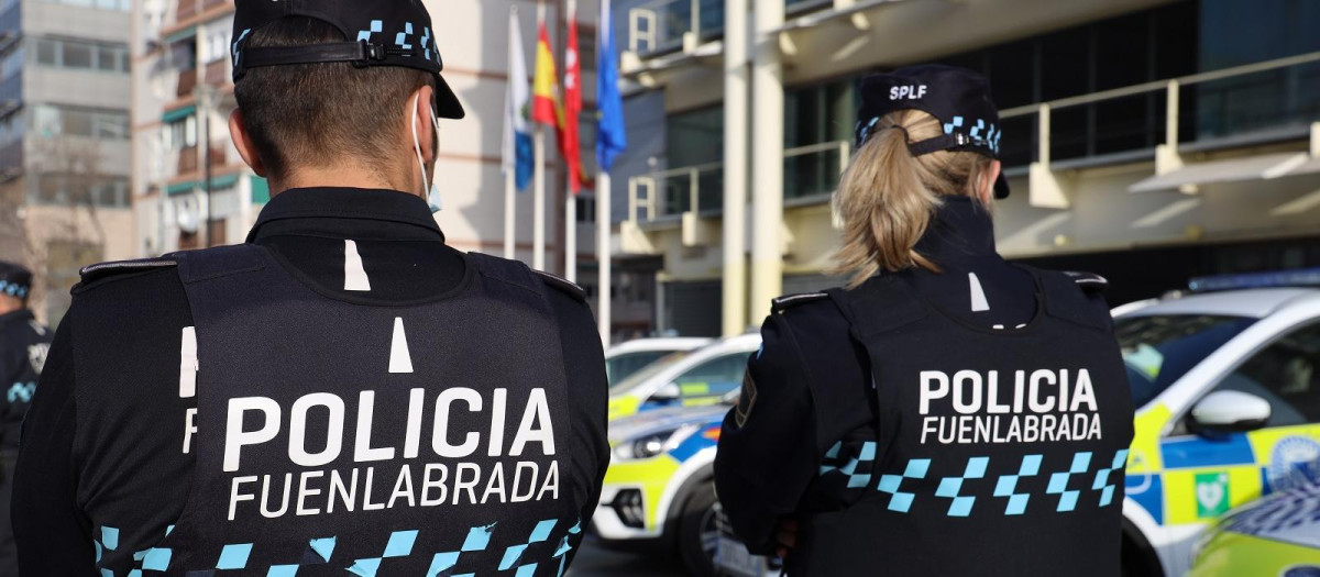 Agentes de la Policía Local de Fuenlabrada